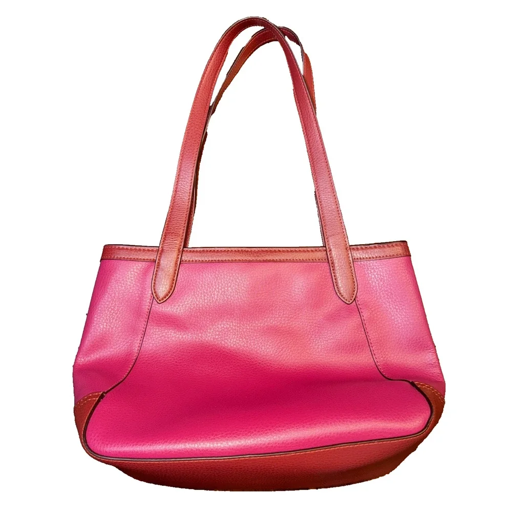 Coach Horse Carriage Tote Bright Violet Leather C5676